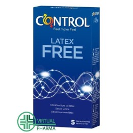Control Latex Free 0% Latex Anallergici 5 profilattici