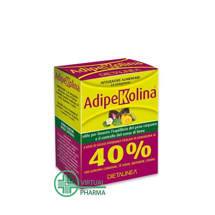 Dietalinea Adipekolina 24 compresse