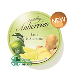 Eurospital Pastilles Anberries Lime e Zenzero 55 g