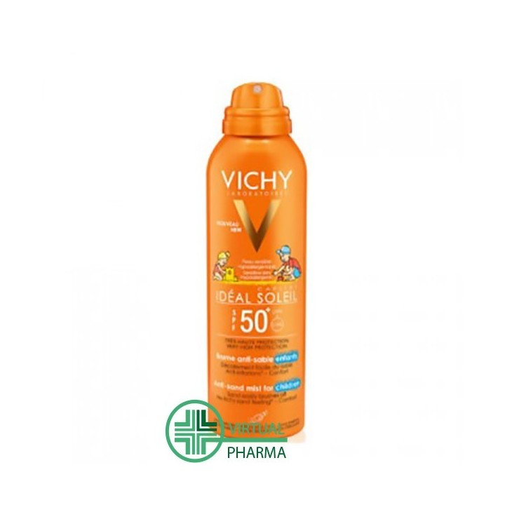 Vichy Ideal Soleil Spray Anti Sabbia Bambini SPF 50 200 ml