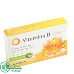 Metagenics Vitamina D 400 UI 84 compresse masticabili