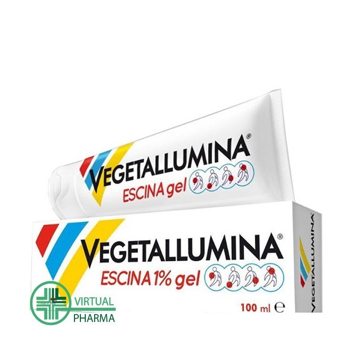 Vegetallumina Escina 1% gel 100 ml