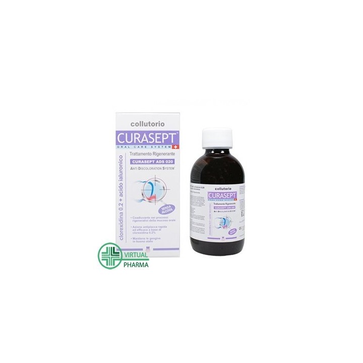 Curasept ADS 0.20 Collutorio Trattamento Rigenerante 200 ml + Gel Dentifricio Omaggio