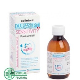 Curasept Sensitivity Collutorio Denti Sensibili 200 ml + Gel Dentifricio Omaggio