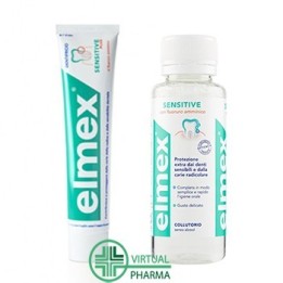 Elmex Dentifricio Sensitive 100 ml + Elmex Sensitive Collutorio 100 ml
