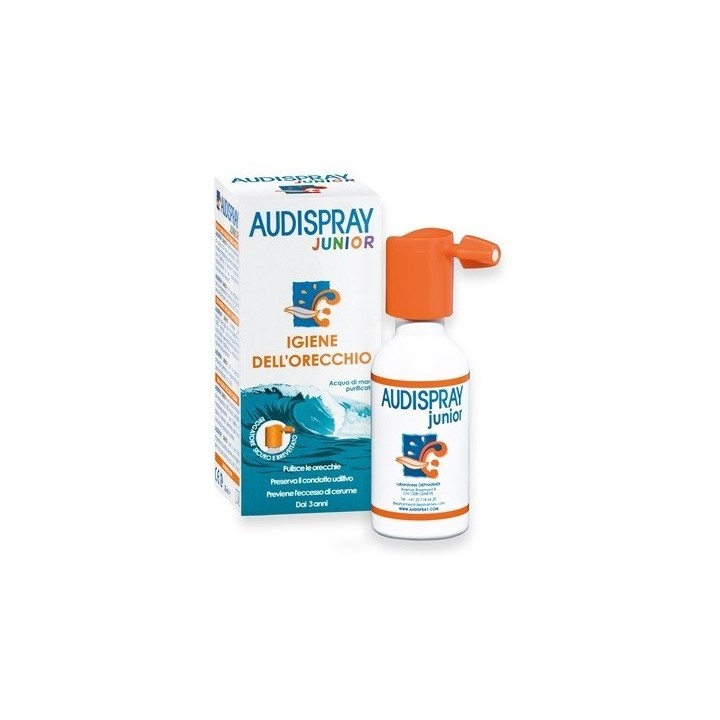 Audispray Junior Soluzione Ipertonica Spray Senza Gas Igiene Orecchio 25 ml