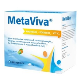 Metagenics Metaviva Magnesio Potassio Vitamina C 20 bustine