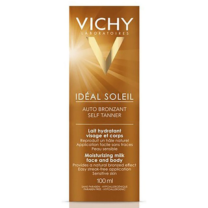 Vichy Ideal Soleil Latte Autoabbronzante Idratante Viso E Corpo 100ml
