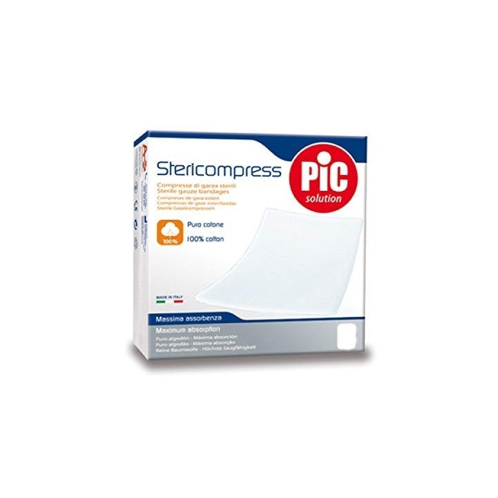 Pic Stericompress Compresse di Garza Sterile 10X10 cm 25 pezzi