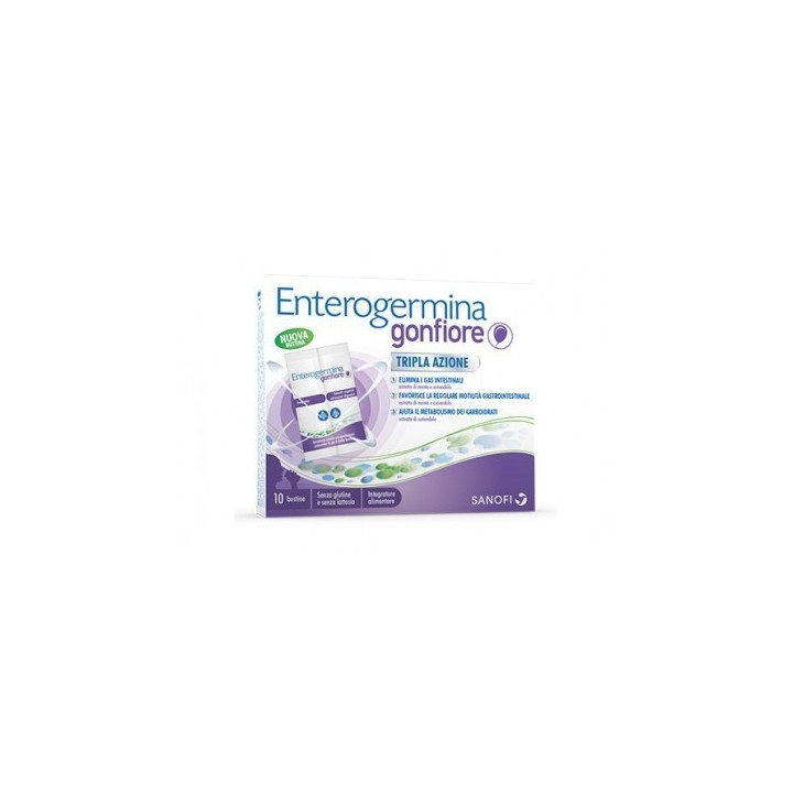 Enterogermina Gonfiore 10 bustine bipartite