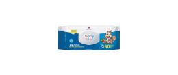 Baby Star Salviettine Detergenti e Idratanti 72 Pezzi