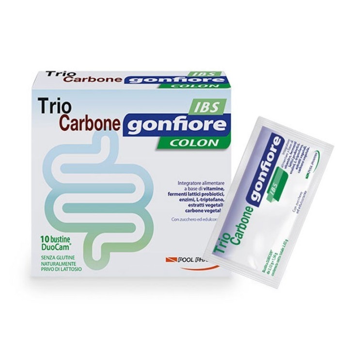 Triocarbone Gonfiore IBS 10 bustine