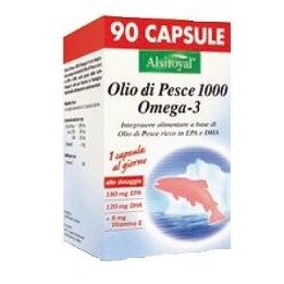 Alsiroyal Olio di Pesce 1000 Omega 3 90 capsule