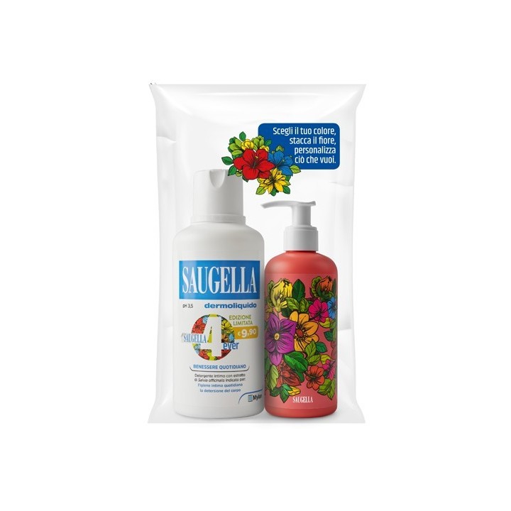 Saugella Forever Sapone Dermoliquido 500 ml + OMAGGIO