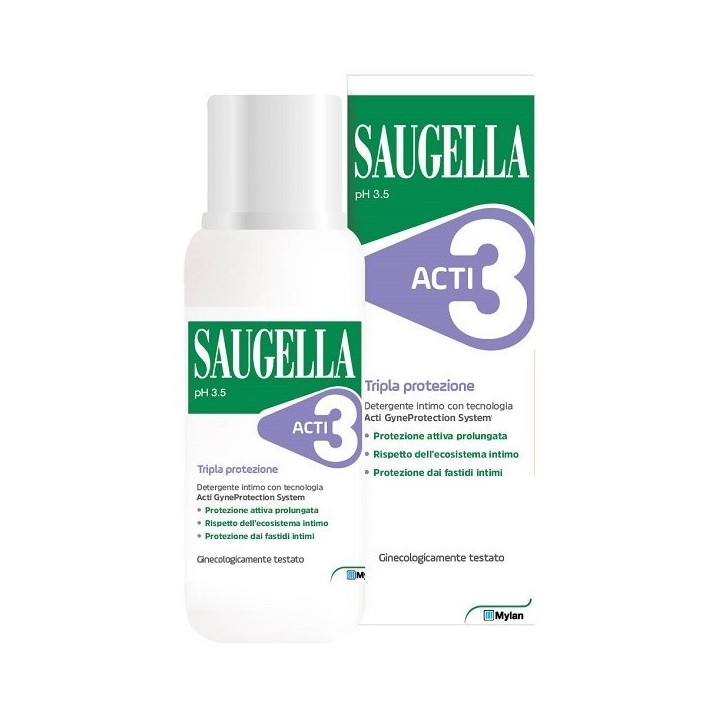 Saugella ACTI3 Detergente Intimo 250 ml