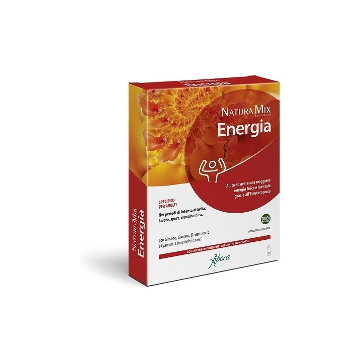 Aboca Natura Mix Advanced Energia 10 flaconcini