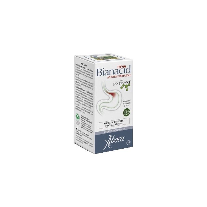 Aboca Neobianacid 14 Compresse Masticabili