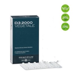 Bios Line Principium D3 2000 Vegetale 60 compresse masticabili