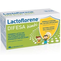 Lactoflorene Difesa Bambini 10 flaconcini