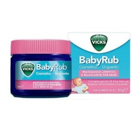 Vicks Baby Rub Massaggio Lenitivo e Rilassante per Bebè 50g