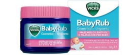 Vicks Baby Rub Massaggio Lenitivo e Rilassante per Bebè 50g