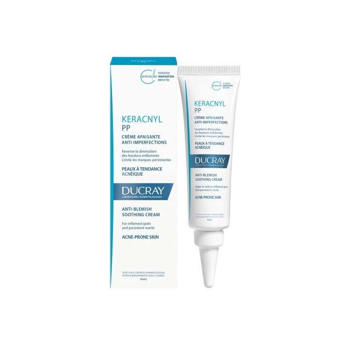 Ducray Keracnyl PP Crema Lenitiva Anti-Imperfezioni 30 ml