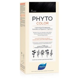 Phyto Color 1 Nero Tintura Permanente per Capelli