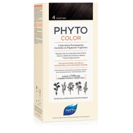 Phytocolor Colorazione Permanente Capelli Colore 4 Castano