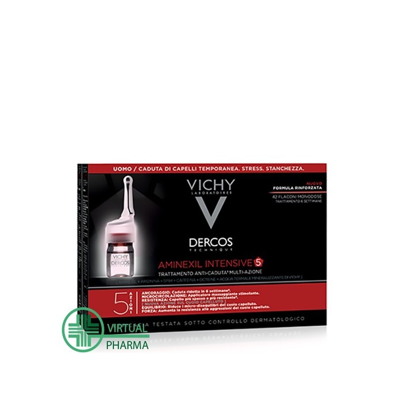 Vichy Dercos Aminexil Intensive 5 Donna 42 flaconi