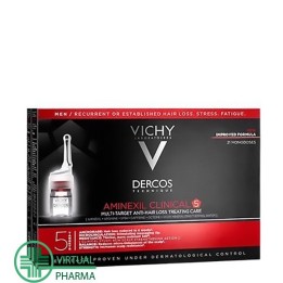 Vichy Dercos Aminexil Intensive 5 Uomo 21 flaconi