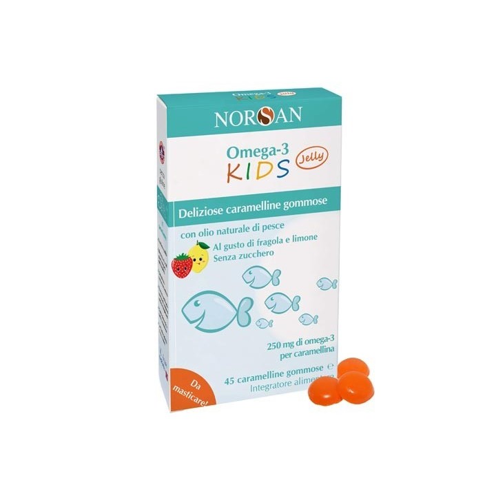 Norsan Omega 3 Kids 45 caramelle gommose