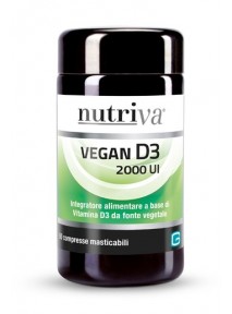 Nutriva Vegan D3 2000 UI 60...