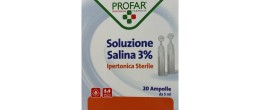 profar soluzione ipertonica 3% 5 ml 20 ampolle