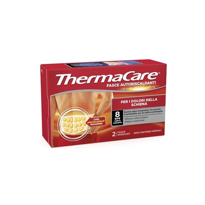 Thermacare 2 Fasce Autoriscaldanti Schiena