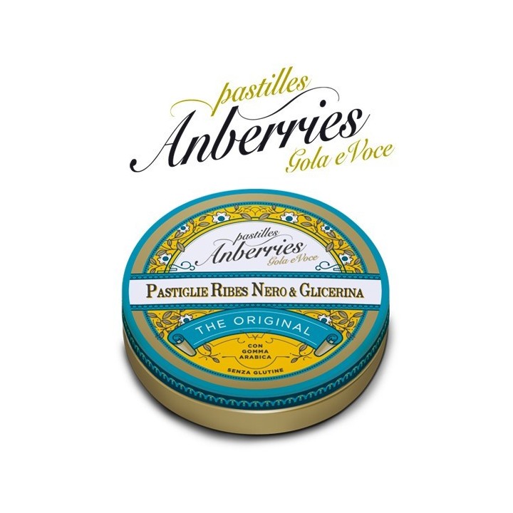 Eurospital Pastilles Anberries Ribes Nero e Glicerina 55 g