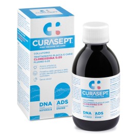 Curasept ADS 0.05 Collutorio Protezione Placca e Carie 200 ml + Gel Dentifricio Omaggio