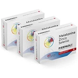 Dr Pierpaoli Melatonina Zinco Selenio 180 compresse da 200 mg