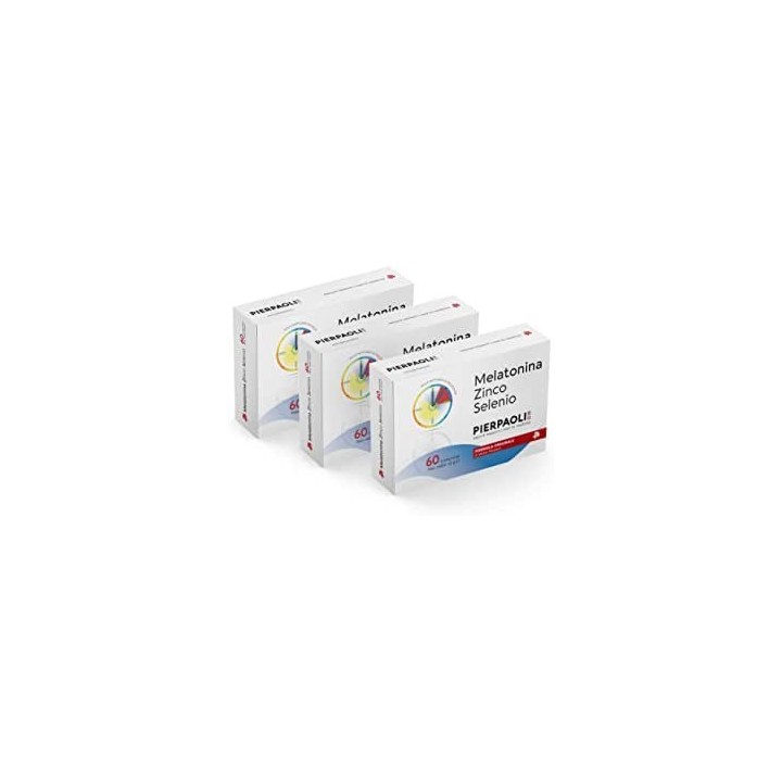 Dr Pierpaoli Melatonina Zinco Selenio 180 compresse da 200 mg