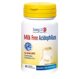 LongLife Milk Free Acidophilus 60 capsule - Long Life