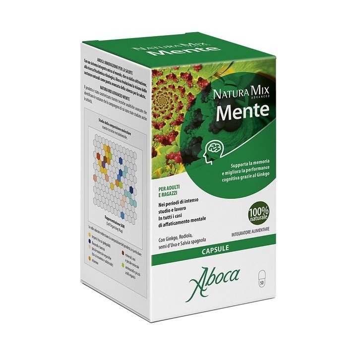 Aboca Natura Mix Advanced Mente 50 capsule