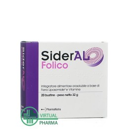 Sideral Folico Integratore di Ferro e Vitamine 20 bustine