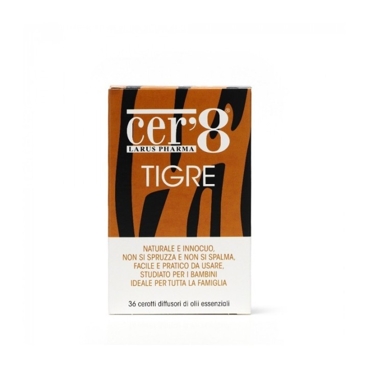 Cer'8 Tigre Cuscinetto Adesivo 36 pezzi