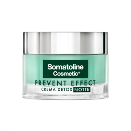 Somatoline Cosmetic Prevent Effect Crema Detox Viso Notte 50 ml