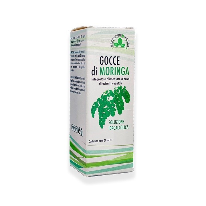 Benessere Moringa Gocce di Moringa Estratto Idroalcolico 50 ml