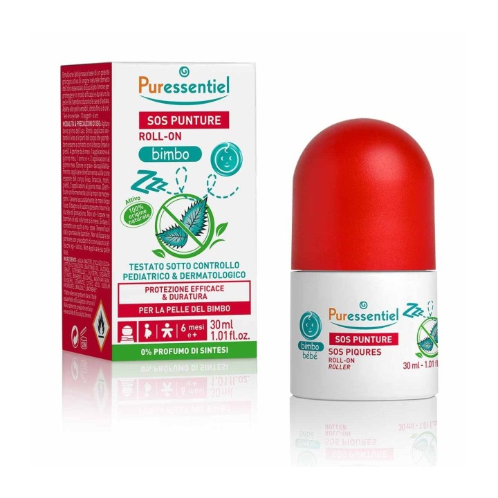 Puressentiel SOS Punture Roll On Multi-Lenitivo 30 ml