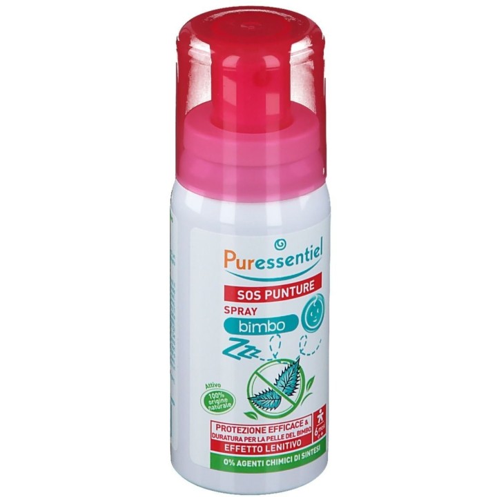 Puressentiel SOS Punture Spray Multi-Lenitivo Bimbo 60 ml