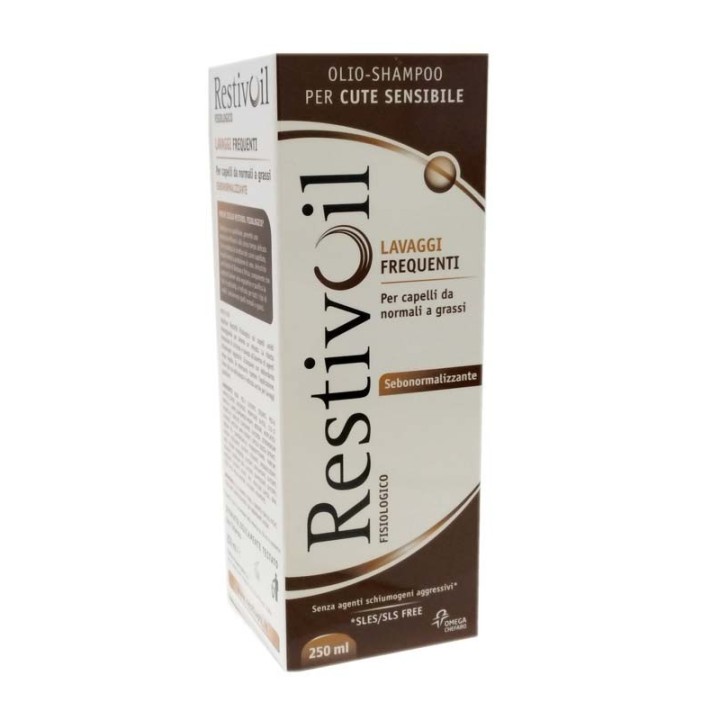 Restivoil Olio Shampoo Fisiologico Sebonormalizzante 250 ml