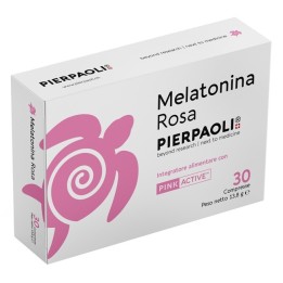 Pierpaoli Melatonina Rosa 30 compresse