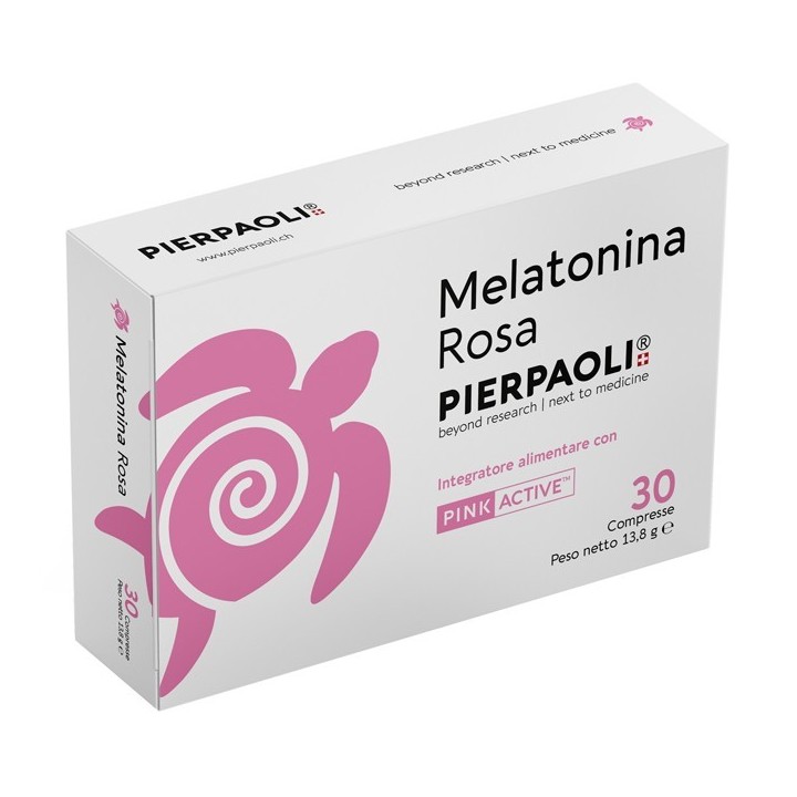 Pierpaoli Melatonina Rosa 30 compresse