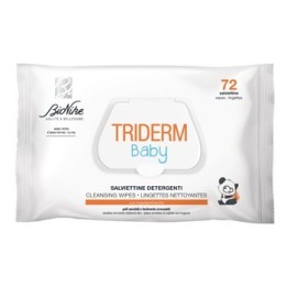 Bionike Triderm Baby Salviettine Detergenti 72 pezzi